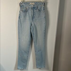 Madewell The Perfect Vintage Jean Light Blue High-Rise Denim